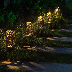 Solar Powered Vintage Garden Light